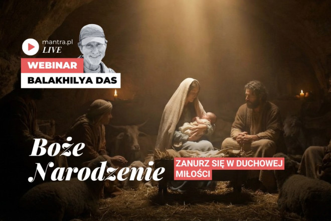 LIVE z Balakhilya das: Boże Narodzenie. Zanurz się w duchowej miłości