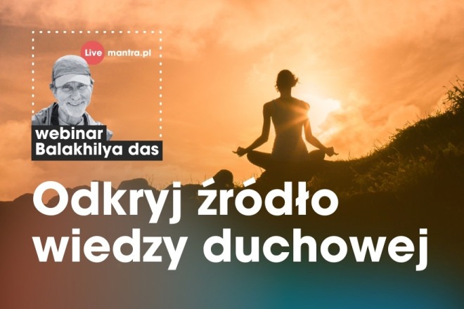 LIVE z Balakhilya das: Odkryj źródło duchowej wiedzy