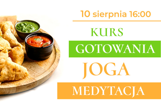 Niedzielny Kurs Gotowania. Joga. Medytacja