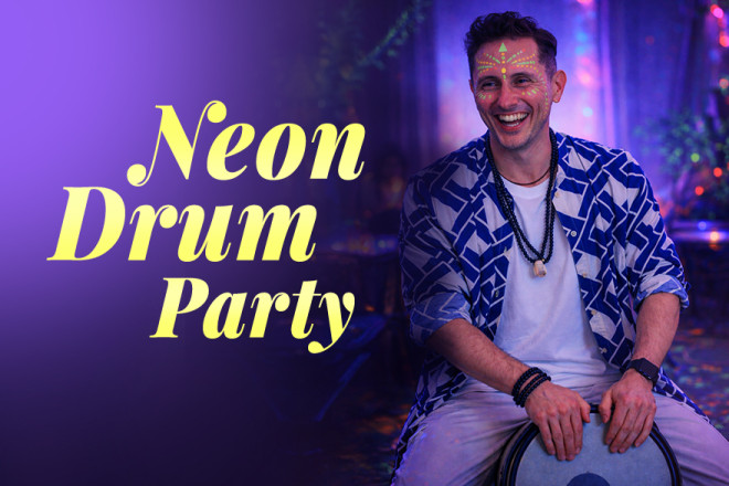 Neon Drum Party