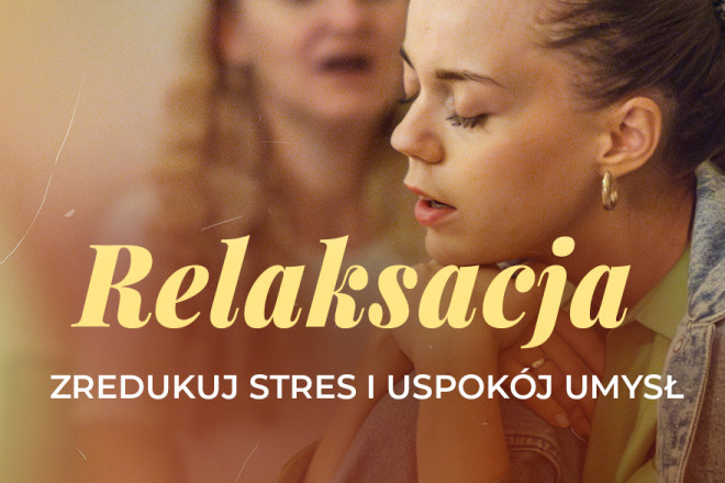 Relaksacja w ciemności z opaską na oczy