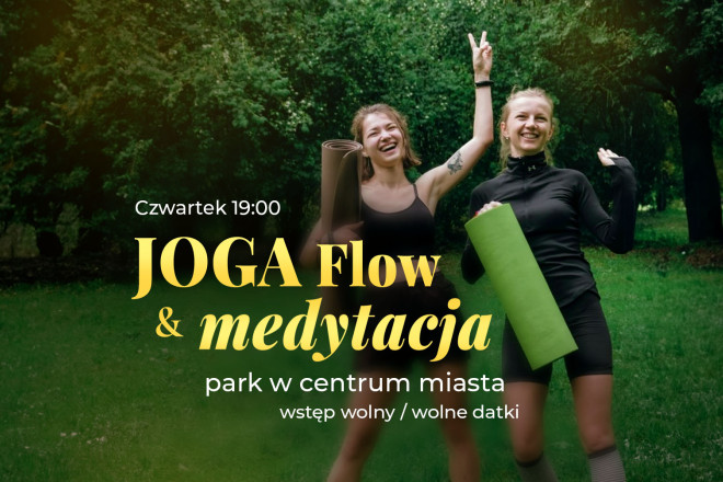 Yoga Flow + medytacja w parku