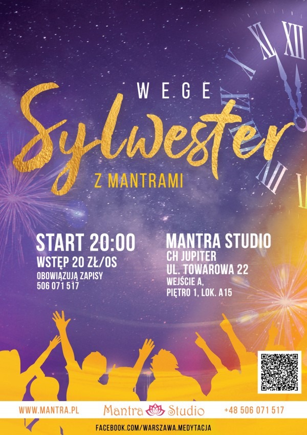 Mantra Studio - Sylwester z mantrami (plakat)